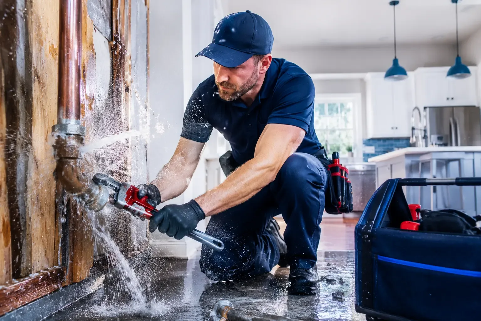 Local emergency pipe repair professionals in Deer Creek, OK